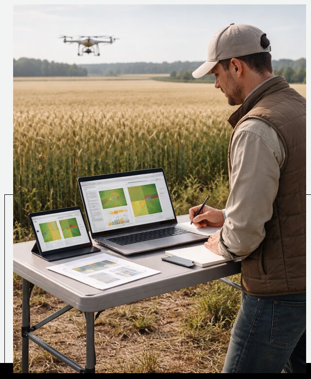 Система AI прогнозирования урожайности для точных агрономий в Сальске