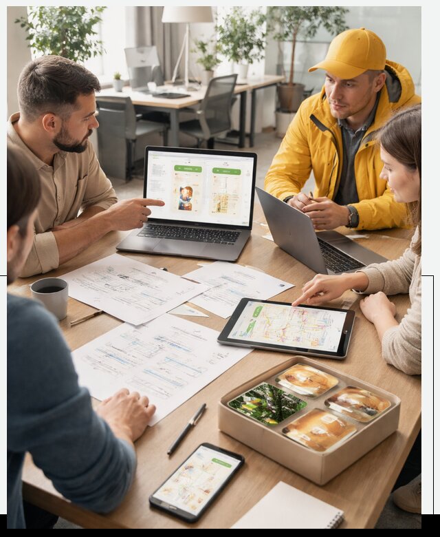 Разработка агрегатора доставки еды в Сальске от 15252 р., АвикейСлс